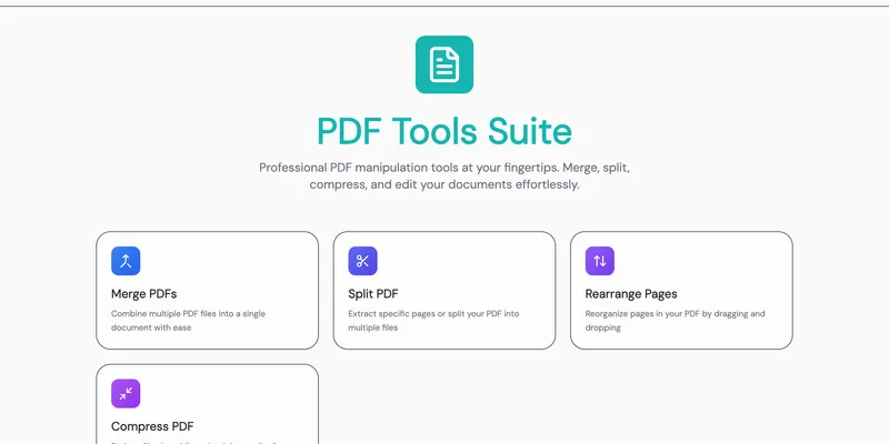 PDF tools