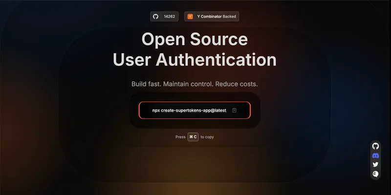 Supertokens Golang SDK